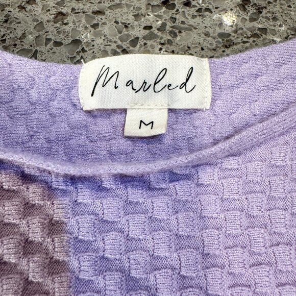 Marled by Reunited Clothing Lavender Sweater Women's Size M - Picture 2 of 10